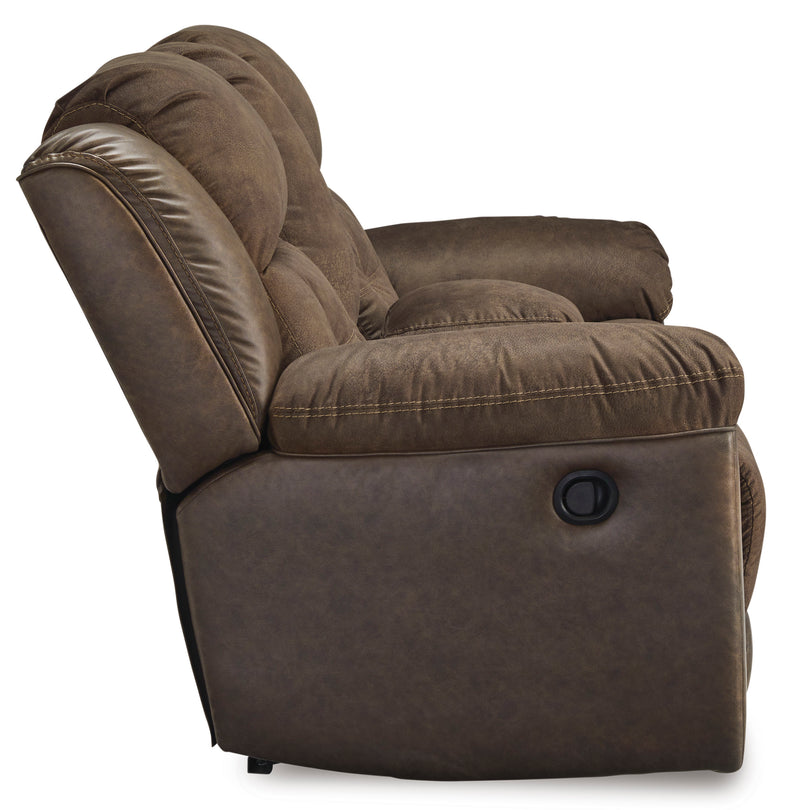 Florelle Glider REC Loveseat w/Console