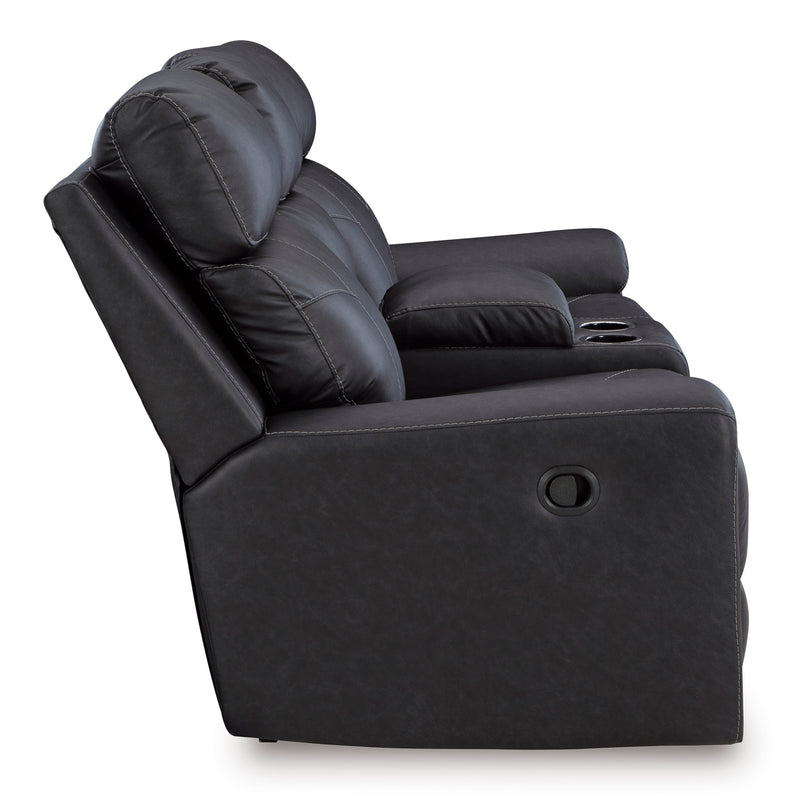 Montacute Glider Reclining Loveseat with Console
