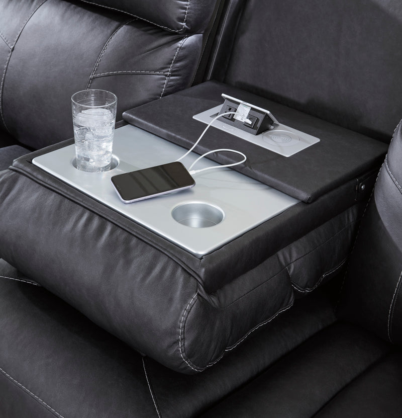 Montacute Reclining Sofa with Drop Down Table