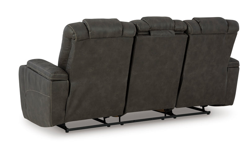 Batavia Reclining Sofa w/Drop Down Table