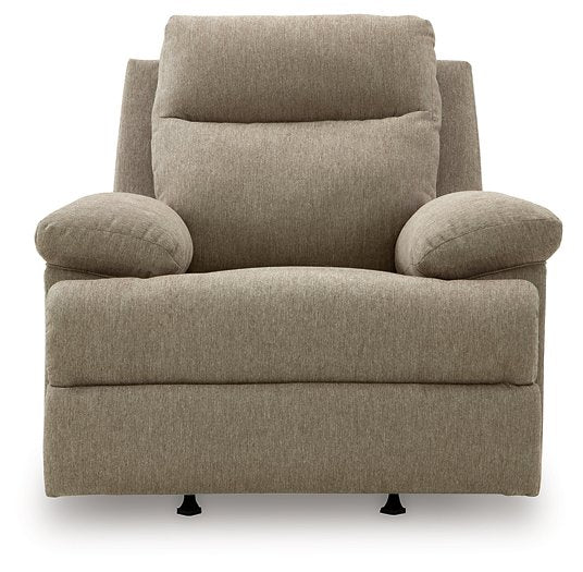 Side-Swipe Recliner Mocha