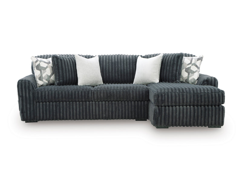 Midnight-Madness Sectional Sofa with Chaise