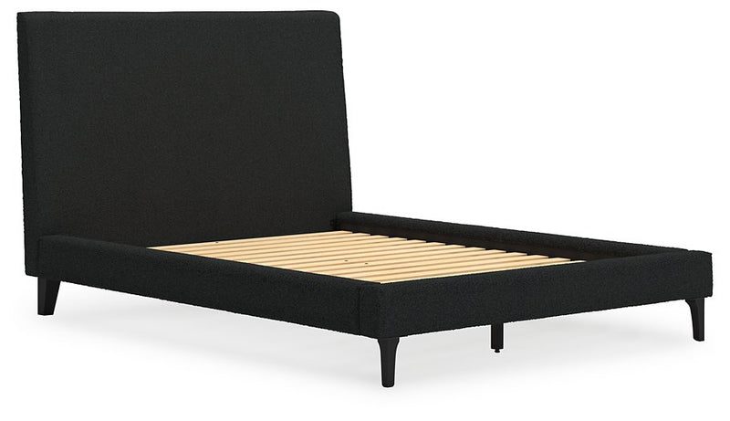 Cadmori Upholstered Bed with Roll Slats