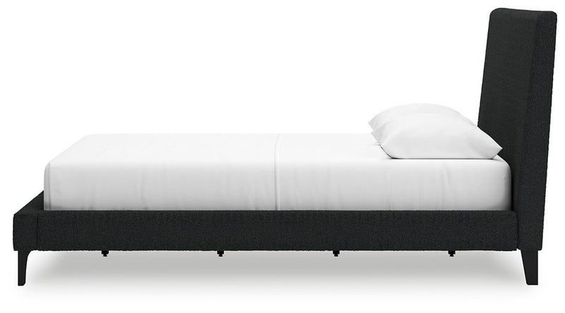 Cadmori Upholstered Bed with Roll Slats