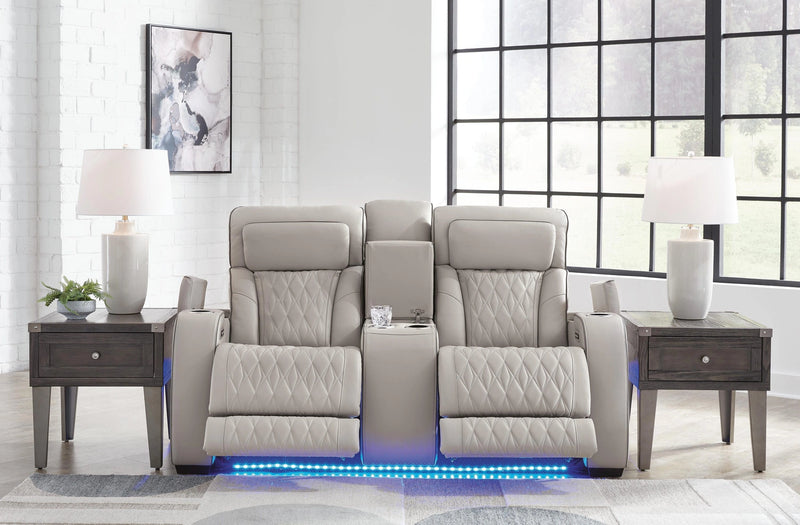 Boyington Power Reclining Loveseat with Console