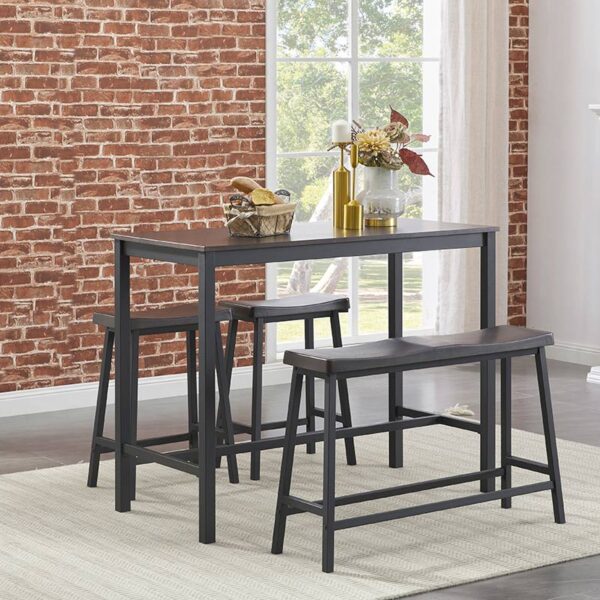 Pub Table & 4 Chairs - D231-233